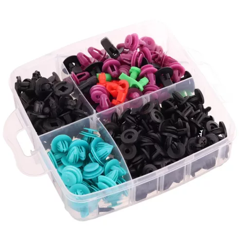 Set universal de fixare auto, 680 piese și 5 unelte demontare