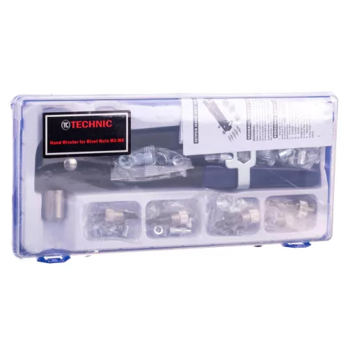 Set manual șuruburi nit M3-M8, 100 bucăți TC Technic H2018