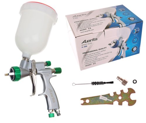 Pistol de pulverizare profesional HVLP II, duză 2.0mm, rezervor 600ml