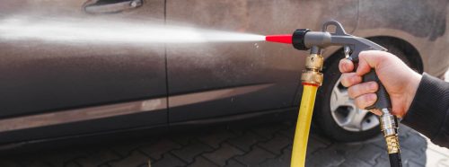 Pistol de Curățare LB-08 cu Apă și Aer pentru Compresor, Max 10 Bar