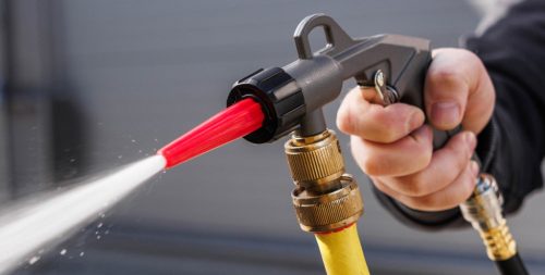 Pistol de Curățare LB-08 cu Apă și Aer pentru Compresor, Max 10 Bar