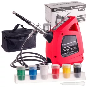 Mini Compresor Aerograf Fără Ulei 0,3 mm, 230V