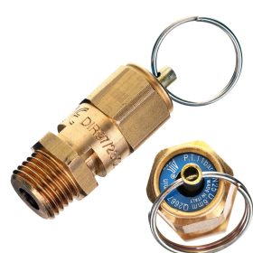   Supapă de Siguranță Compresor 1/4" 11 bar Alamă 2667 l/min