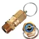 Supapă de Siguranță Compresor 1/4" 11 bar Alamă 2667 l/min