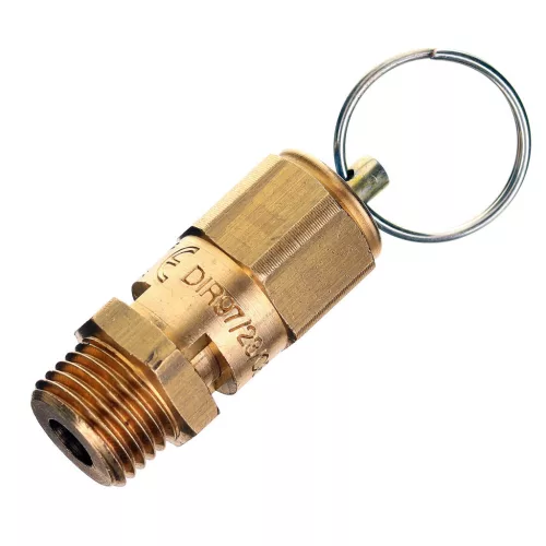 Supapă de Siguranță Alamă 1/4" 15 bar pentru Compresoare