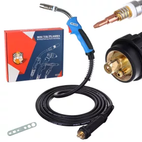   Pistolet de Sudură MIG/MAG MB25, 4m, Conector Euro, Mâner Rotativ