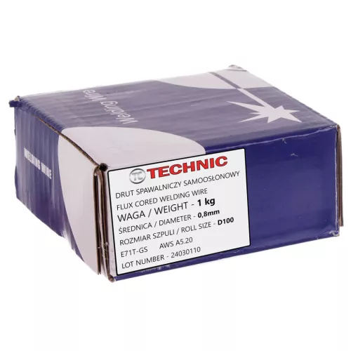 Fir de Sudură Autoprotejat 0.8mm 1kg Flux E71T-GS D100