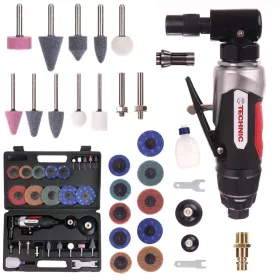 Șlefuitor Unghiular Pneumatic AT-7034FMK 6+3mm, Kit Complet