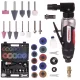 Șlefuitor Unghiular Pneumatic AT-7034FMK 6+3mm, Kit Complet
