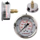 Manometru cu Glicerină TC Technic 63mm, 0-250 bar, 1/4" Conexiune Posterior