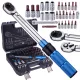 Cheie Dinamometrică Profesională 1/4", 5-25 Nm, Bi-direcțională, Set 32 Piese