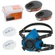 Semimască de Pictură SECURA 3100 cu Filtru Tipo 3021 A1 și Inserție din Silicon