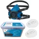 Secura 3100 P3 R Semi-Mască Anti-Praf cu Extensie Din Silicon