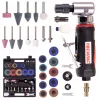 Șlefuitor de Colț Pneumatic AT-7034MSK, 20.000 RPM, cu Set Discuri