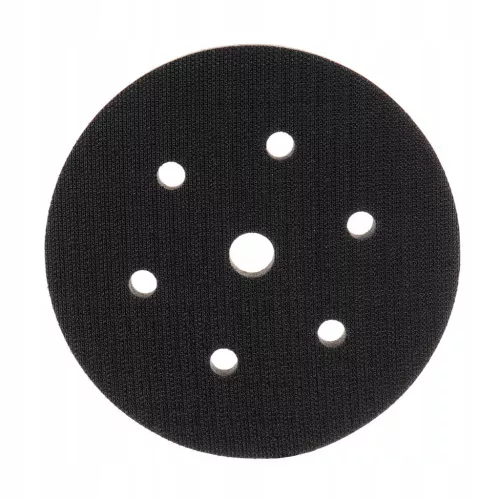 Distanțier Moale pentru Mașini de Șlefuit 150mm, 6+1 Orificii, Technic Negru