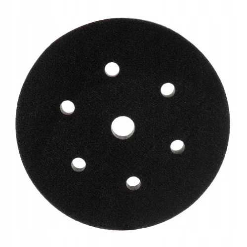 Distanțier Moale pentru Mașini de Șlefuit 150mm, 6+1 Orificii, Technic Negru