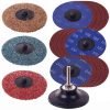 Set Profesional Discuri Abrazive Roloc 75 mm, 19 piese, Granulație Variabilă