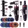 Kit Profesional Polizoare Pneumatice Direct și Unghiular 6mm/3mm, Discuri 50/75mm