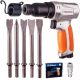 Ciocan pneumatic de lovire cu 5 dălți și fixare hexagonală