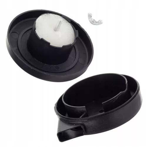 Filtru Aer Compresor cu Carcasă Plastic, Filet Extern 1/2", Spumă