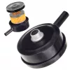 Filtru Aer Compresor Metalic, Filet 1/2", Eficiență Înaltă Particule