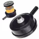 Filtru Aer Compresor Metalic, Filet 1/2", Eficiență Înaltă Particule