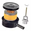 Filtru Aer Compresor Metalic, Filet 1/2", Eficiență Înaltă Particule