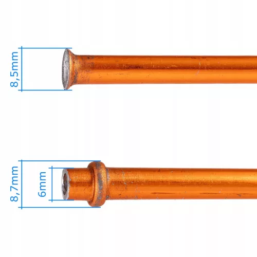 Furtun Conectare Compresor 30 cm, DN6, M10x1.0