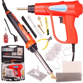 Set Sudură Plastic și Lipire 100W 230V cu Accesorii