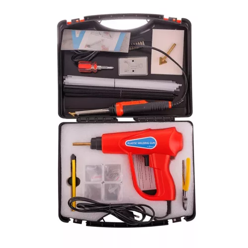 Set Sudură Plastic și Lipire 100W 230V cu Accesorii