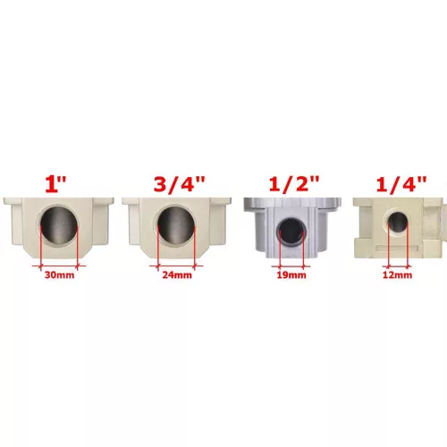 Regulator de Presiune AR5000-10 cu Manometru 1" (0,5-8,3 bar)