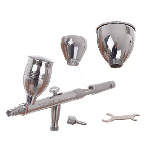 Aerograf FENGDA 0.5mm 3 Cupe Reglabile BD-183 Profesional