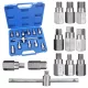 Set Chei Golire Ulei 12 Piese, 3/8" Pătrat & Hexagon 8-17 mm