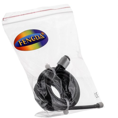 Conector Tub Airbrush 1.5m, Filet 1/8" x M5
