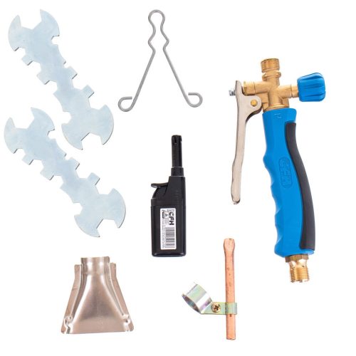 Kit Sudură Manuală CFH 52055B, Propan/Butan, 2000°C