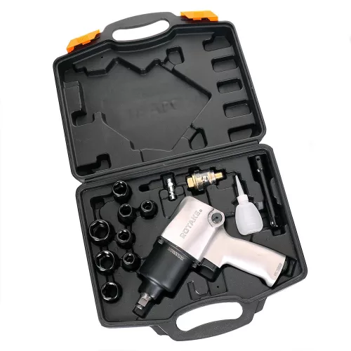 Set Cheie și Șurubelniță Pneumatică Rotake RT-5268k, 700 Nm, 1/2 inch