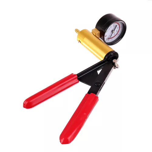 Pompă de Vid Manuală TC Technic A1023 cu Manometru și Tuburi 500/80mm