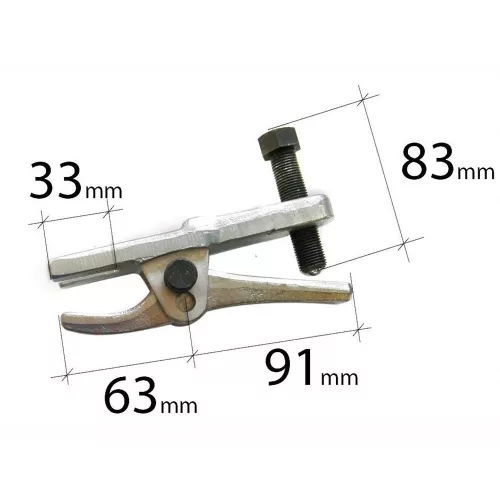 Extractor mecanic articulații sferice TC Technic, 38/57mm, știft 17mm