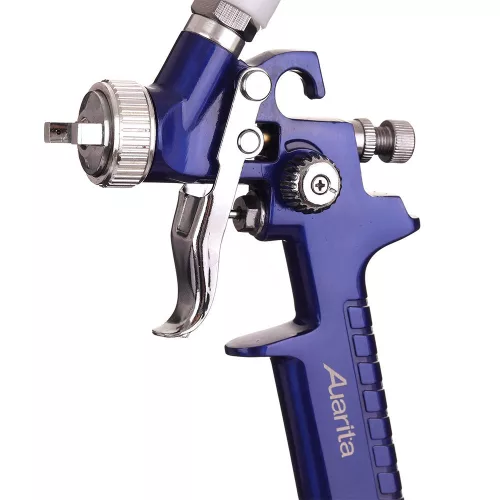 Pistol de Vopsit Auto Mini HVLP AUARITA H2000, Duză 0,8 mm, Rezervor 125 ml
