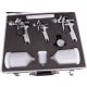 Set Profesional Pistoale Pulverizare AUARITA HVLP H-827 cu Duze 0.8, 1.4 și 1.7 mm, în Valiză