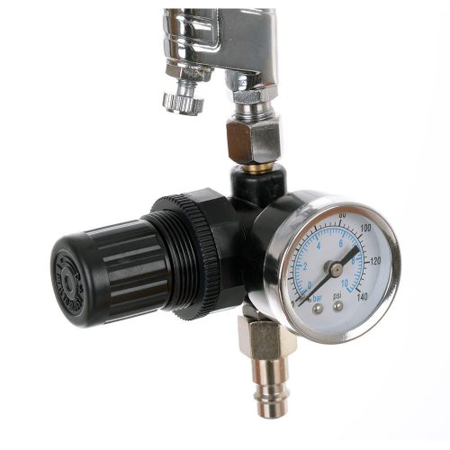 Set Profesional Pistoale Pulverizare AUARITA HVLP H-827 cu Duze 0.8, 1.4 și 1.7 mm, în Valiză