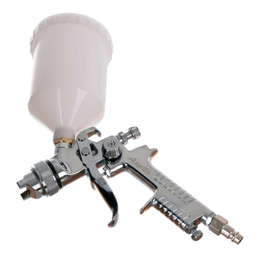 Set Profesional Pistoale Pulverizare AUARITA HVLP H-827 cu Duze 0.8, 1.4 și 1.7 mm, în Valiză