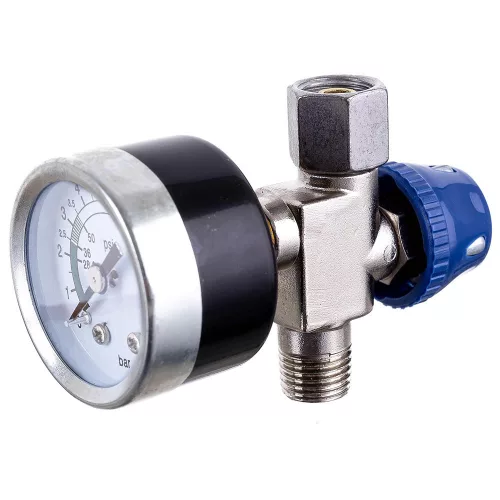 Regulator de Presiune Zegar MR-2 pentru Pistol de Vopsit, 1/4", 0-4 bar