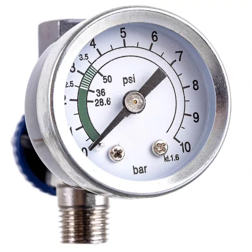 Regulator de Presiune Zegar MR-2 pentru Pistol de Vopsit, 1/4", 0-4 bar