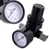 Regulator de Presiune cu Membrană YQ-02 1/4" cu Manometru 0-8 bar