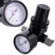 Regulator de Presiune cu Membrană YQ-02 1/4" cu Manometru 0-8 bar
