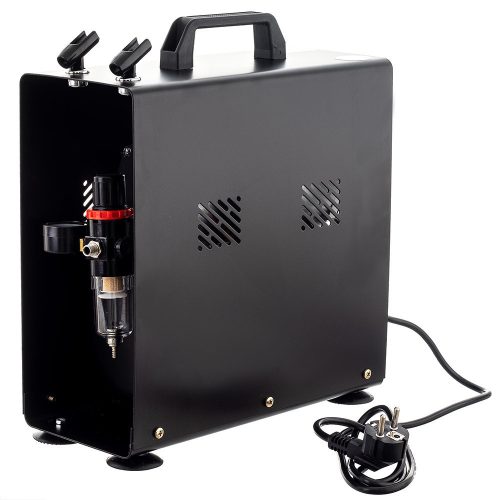 Compresor Aer AS186A cu Rezervor 3L, 23 l/min, Silențios 47 dB