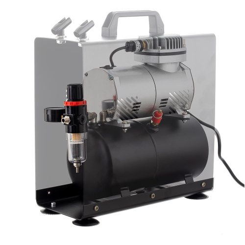 Compresor Aer AS186A cu Rezervor 3L, 23 l/min, Silențios 47 dB