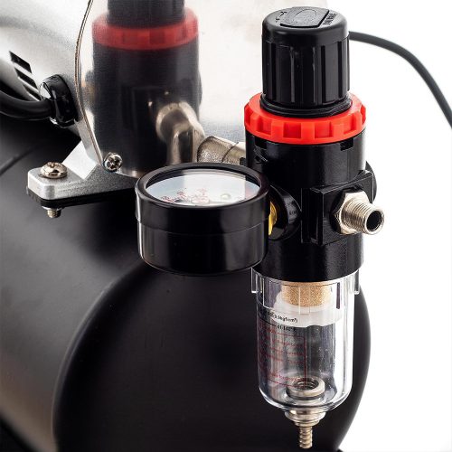 Compresor Aer AS186A cu Rezervor 3L, 23 l/min, Silențios 47 dB