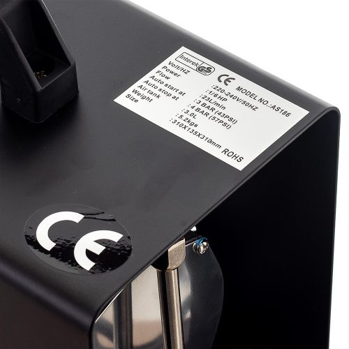 Compresor Aer AS186A cu Rezervor 3L, 23 l/min, Silențios 47 dB